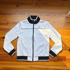 Women's White & Black Jacket